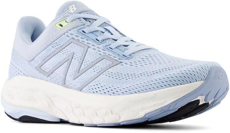 image:imageNew Balance Womens Fresh Foam X 860 V14 Road Running ShoesLight Chrome BlueLimelightBleached Lime Glo
