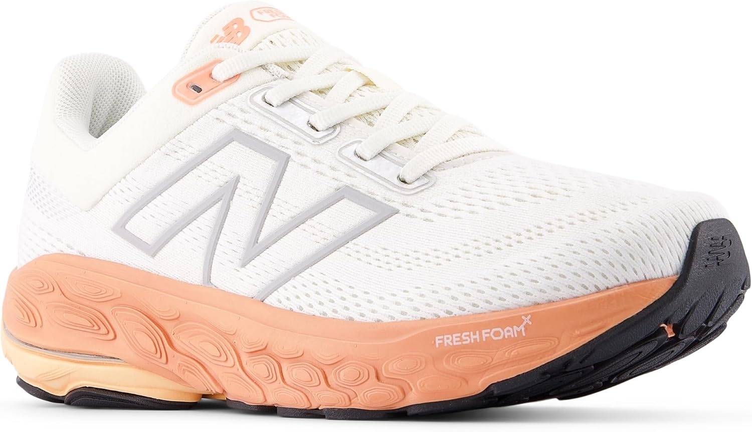 image:imageNew Balance Womens Fresh Foam X 860 V14 Road Running ShoesNb 103 WhiteAngoraPeach Nectar