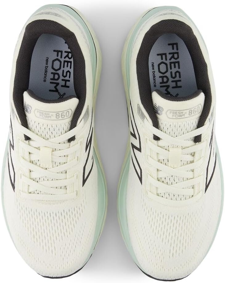 image:imageNew Balance Womens Fresh Foam X 860 V14 Road Running ShoesSea SaltAngoraClay Ash