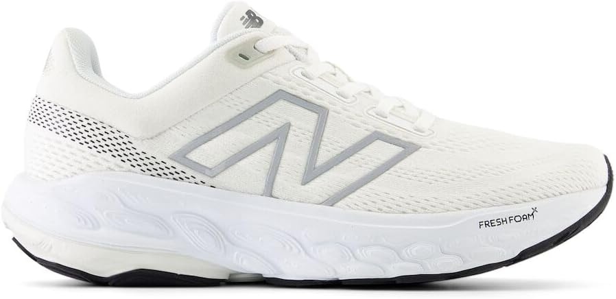 image:imageNew Balance Womens Fresh Foam X 860 V14 Road Running ShoesWhiteSea SaltBlack