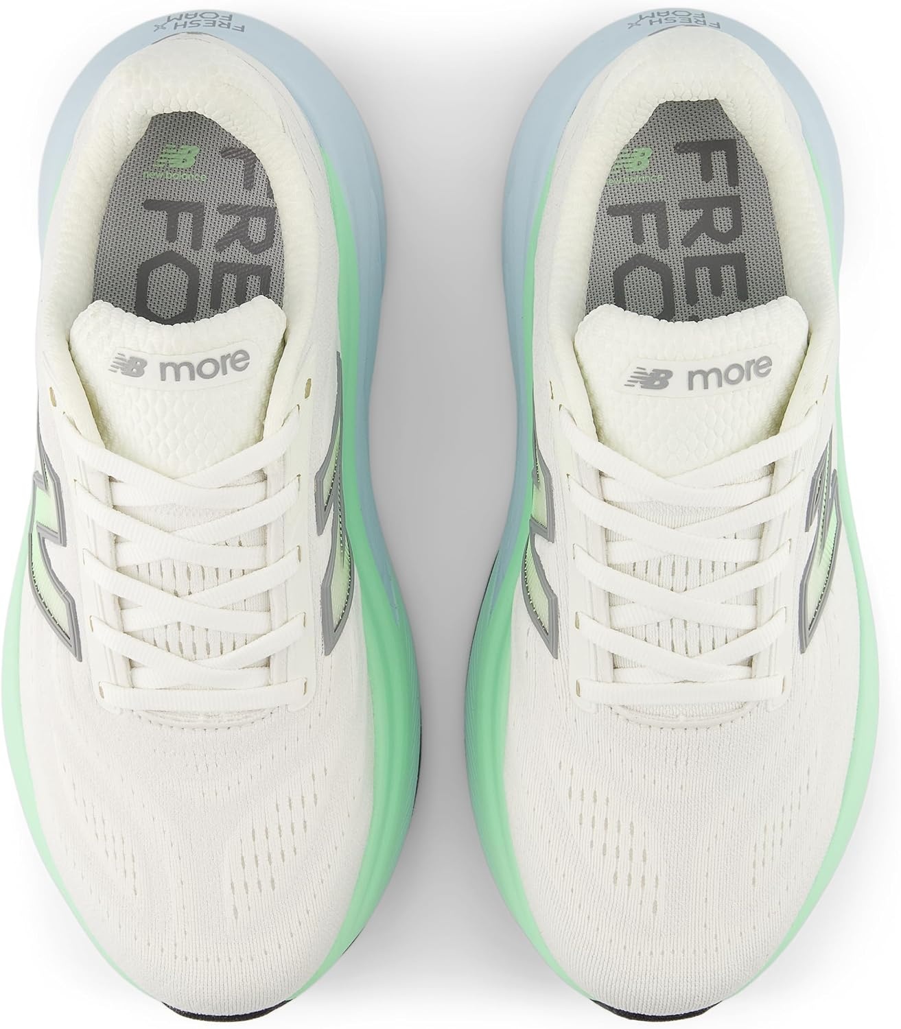 image:imageNew Balance Womens Fresh Foam X More V6Sea SaltLab GreenFrosted Glass