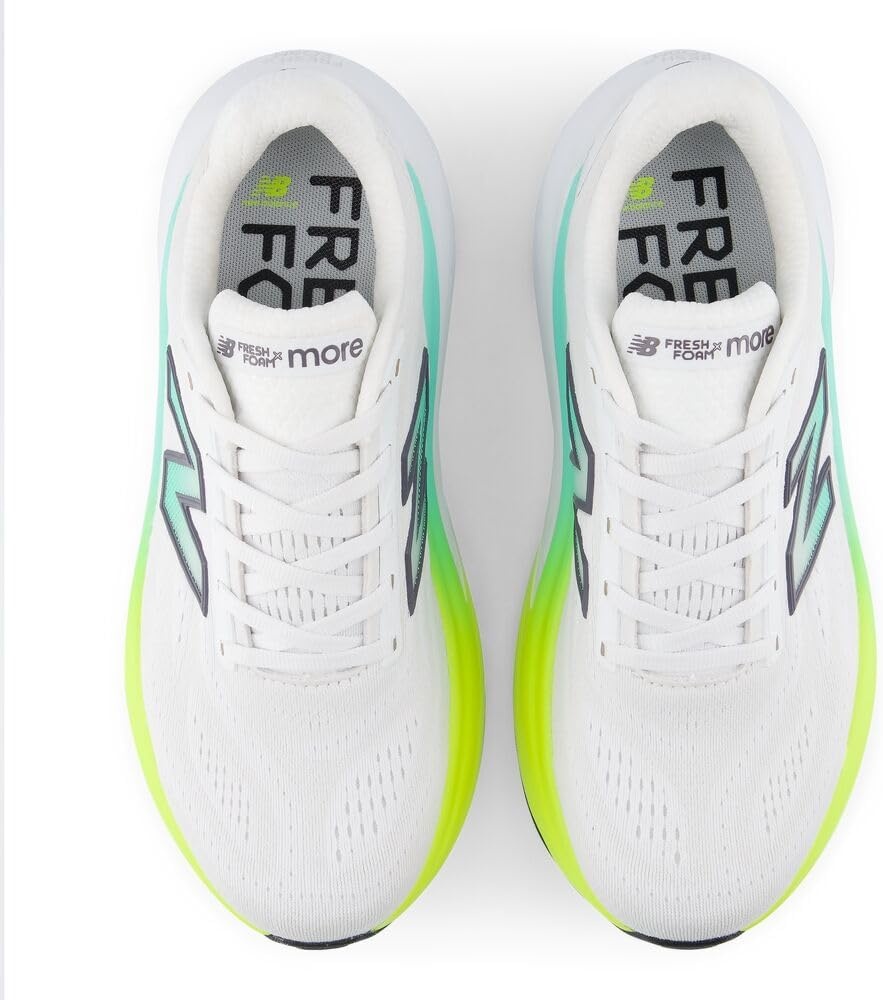 image:imageNew Balance Womens Fresh Foam X More V6WhiteBright Mint