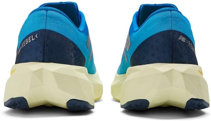 image:imageNew Balance Womens FuelCell Rebel V4 Road Running ShoesSpice BlueLimelightBlue Oasis