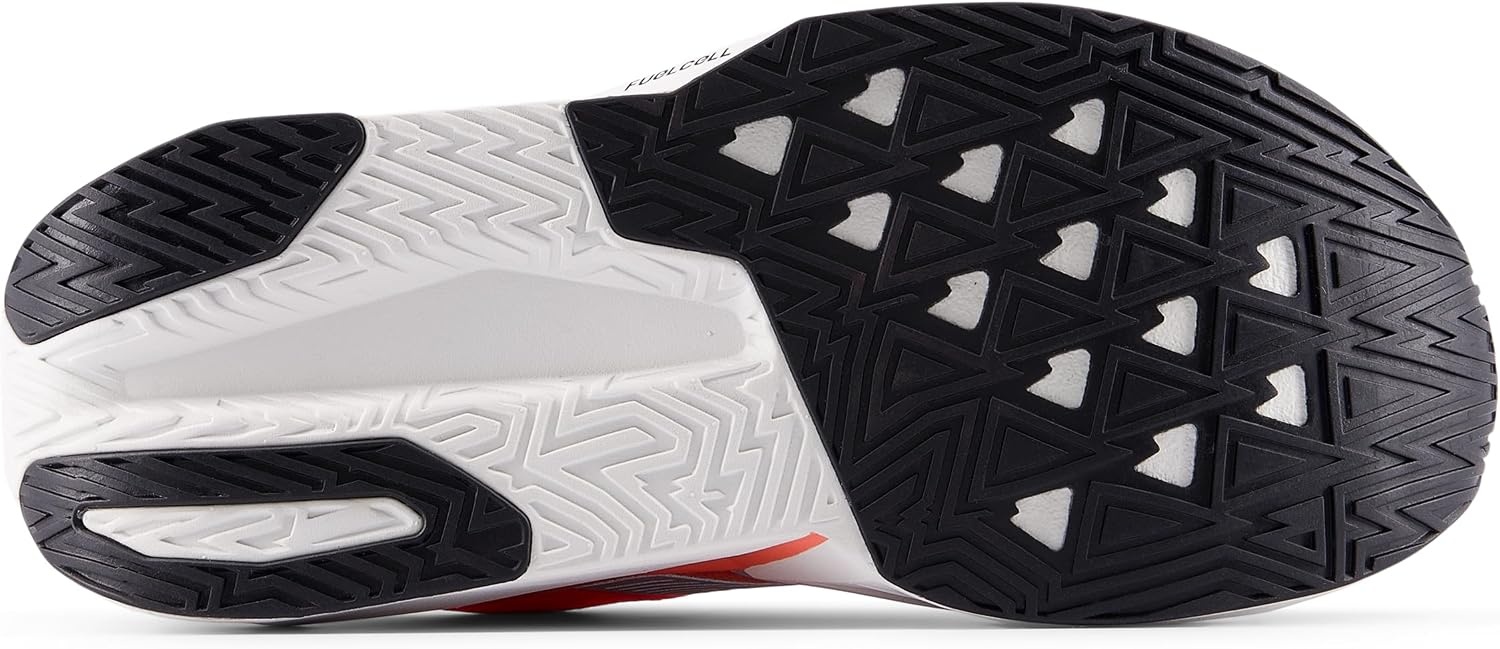 image:imageNew Balance Womens FuelCell Rebel V5Urgent RedWhiteSilver Metallic