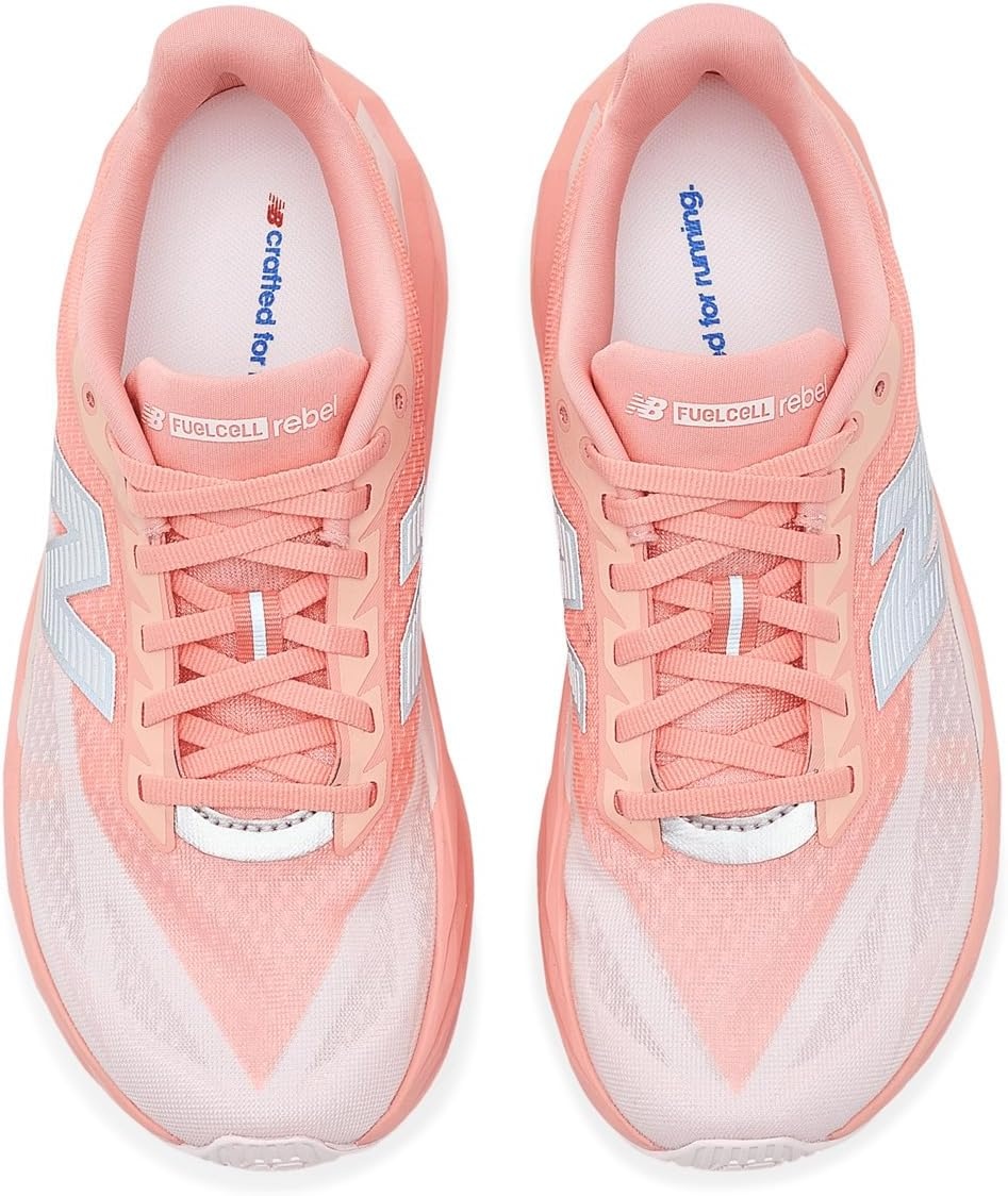 image:imageNew Balance Womens FuelCell Rebel v5 Running Shoe Pink LemonadePink Salt 6