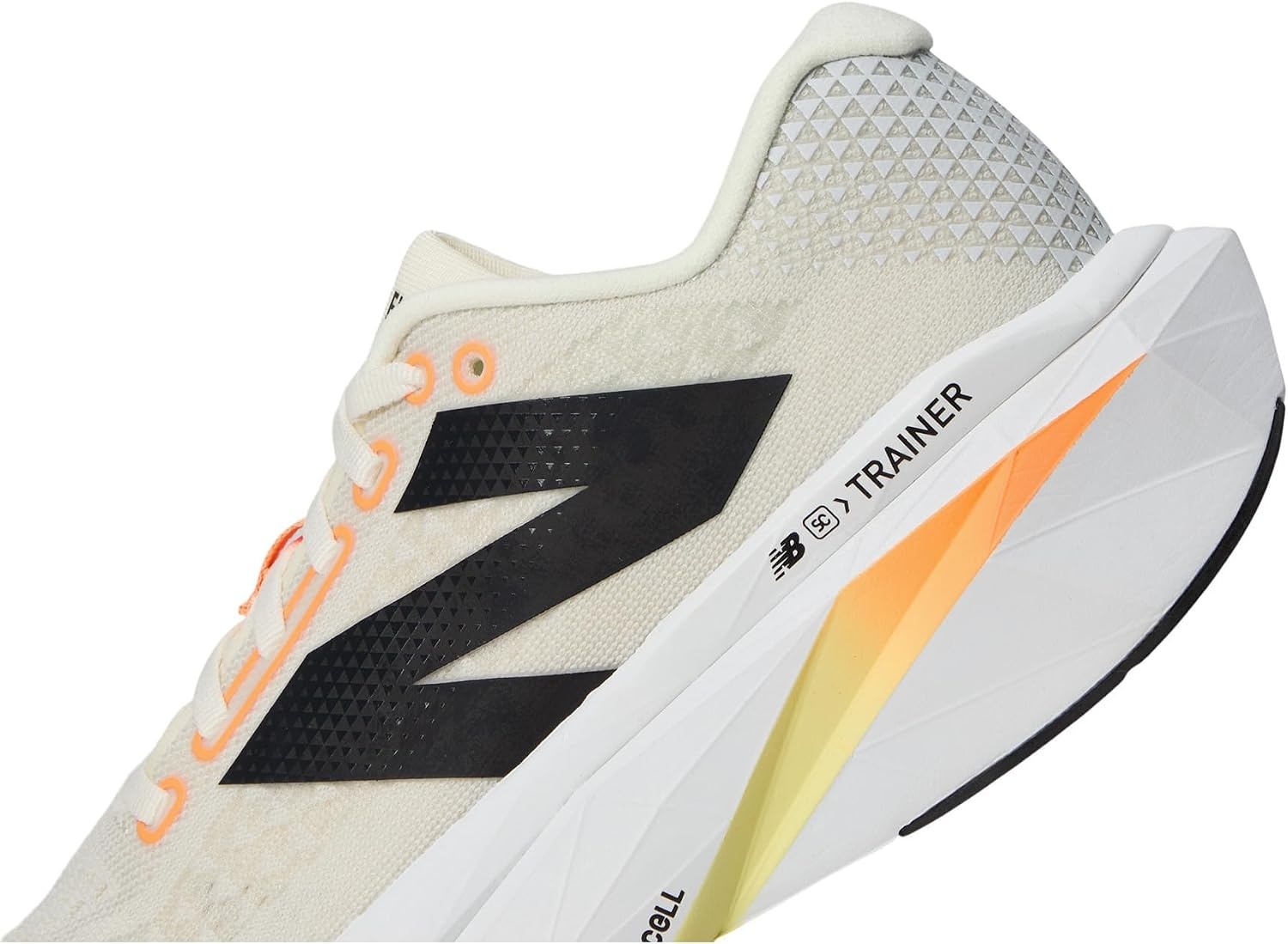 image:imageNew Balance Womens FuelCell Supercomp Trainer V3 Road Running ShoesAngoraHot MangoBlack
