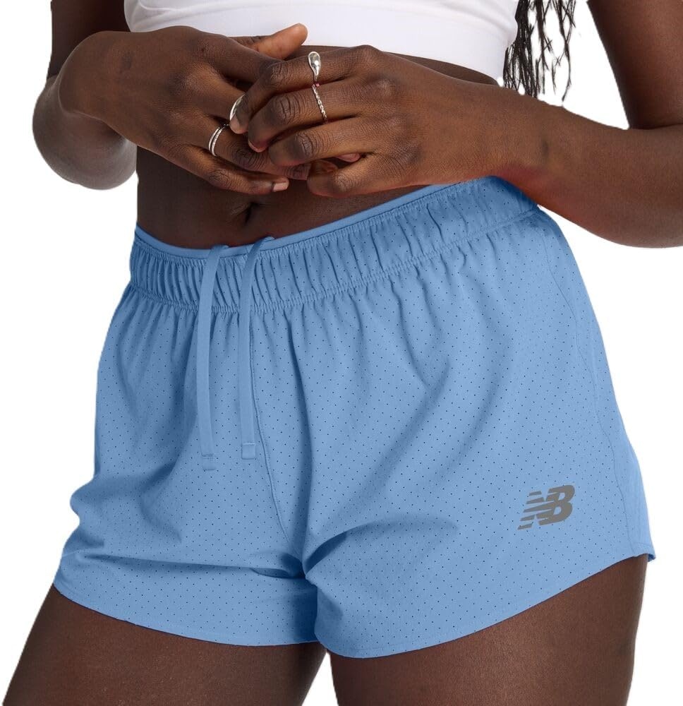 image:imageNew Balance Womens Rc Short 3Electric Sky