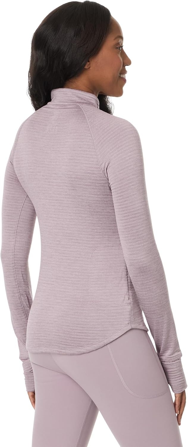 image:imageNew Balance womens Athletics Heat Grid 12 ZipIce Wine Heather