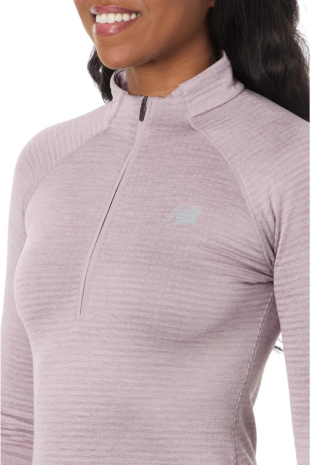 image:imageNew Balance womens Athletics Heat Grid 12 ZipIce Wine Heather