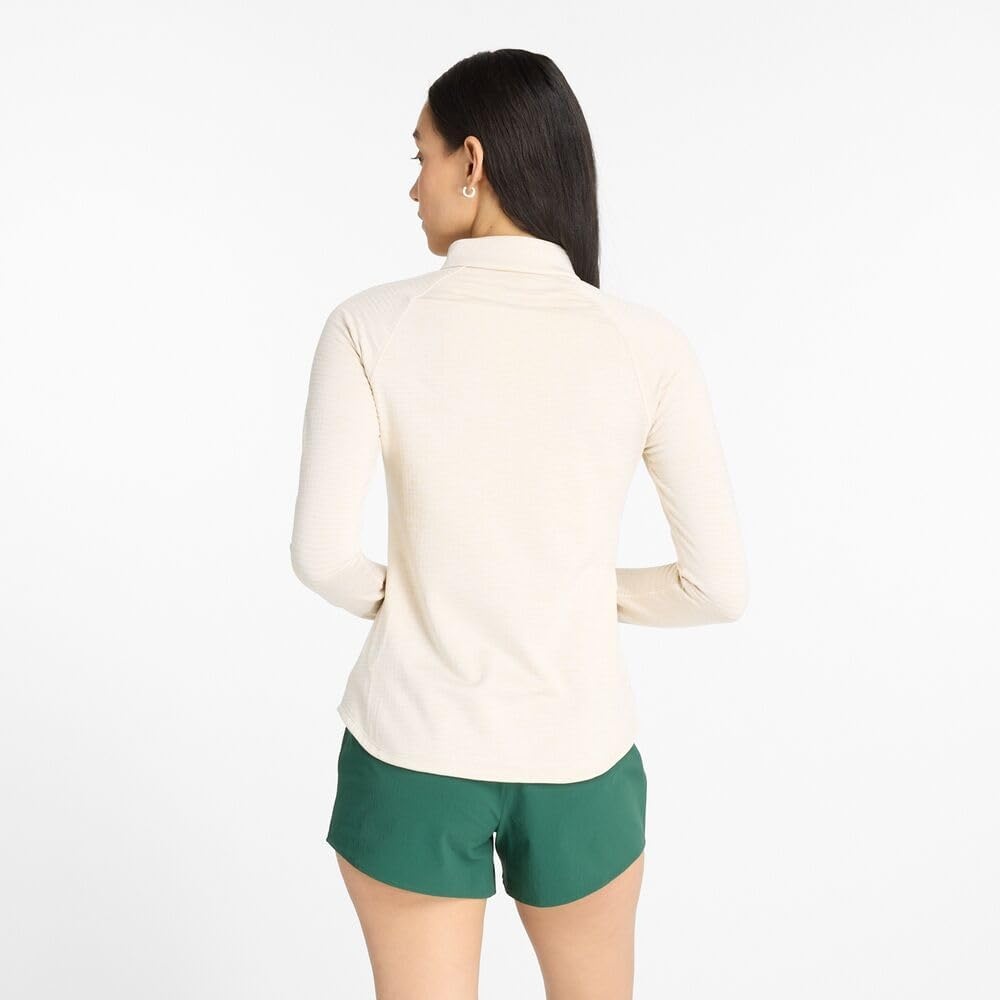 image:imageNew Balance womens Athletics Heat Grid 12 ZipLinen Heather