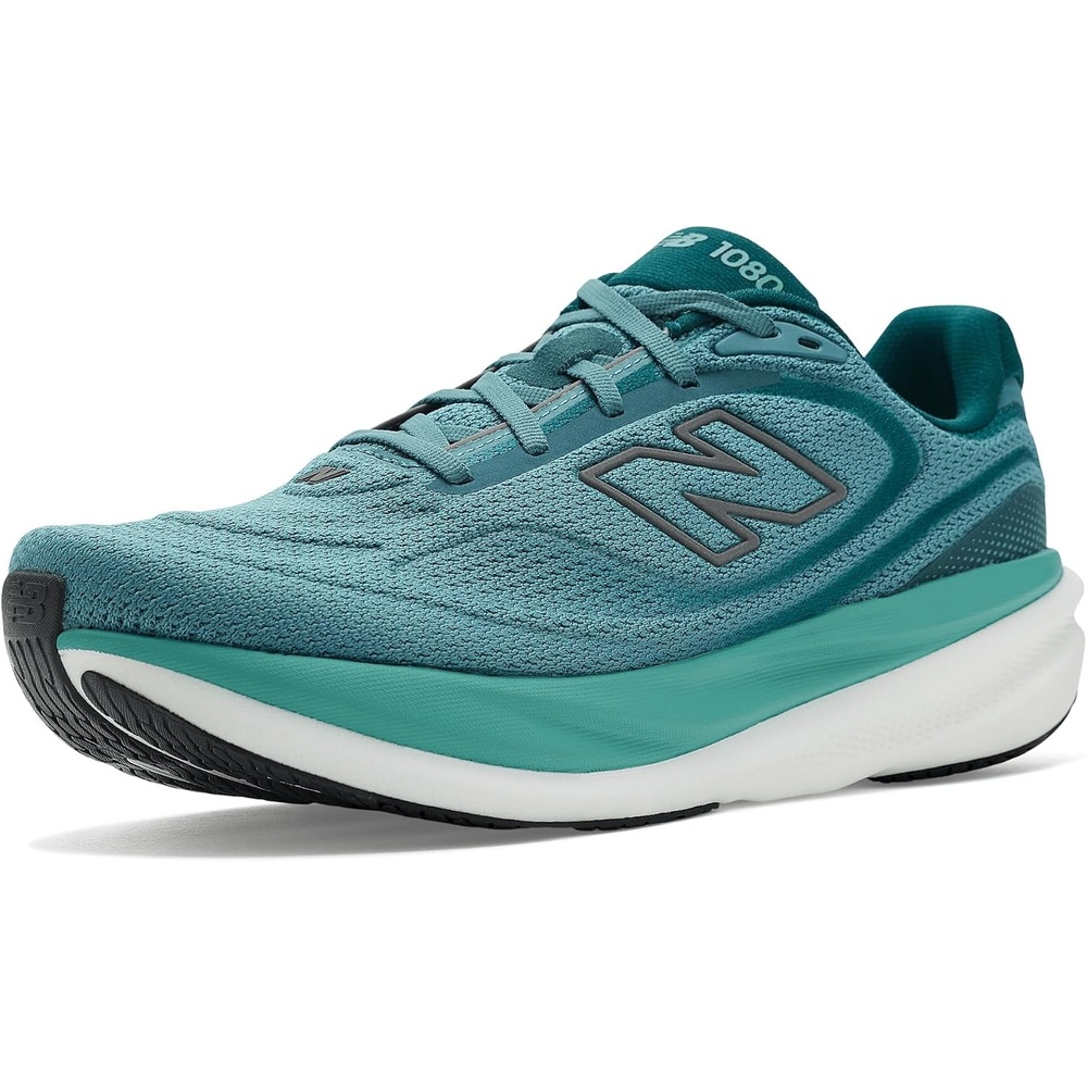 image:imageNew Balance Mens 1080 V15Medusa GreenDark Silver Metallic