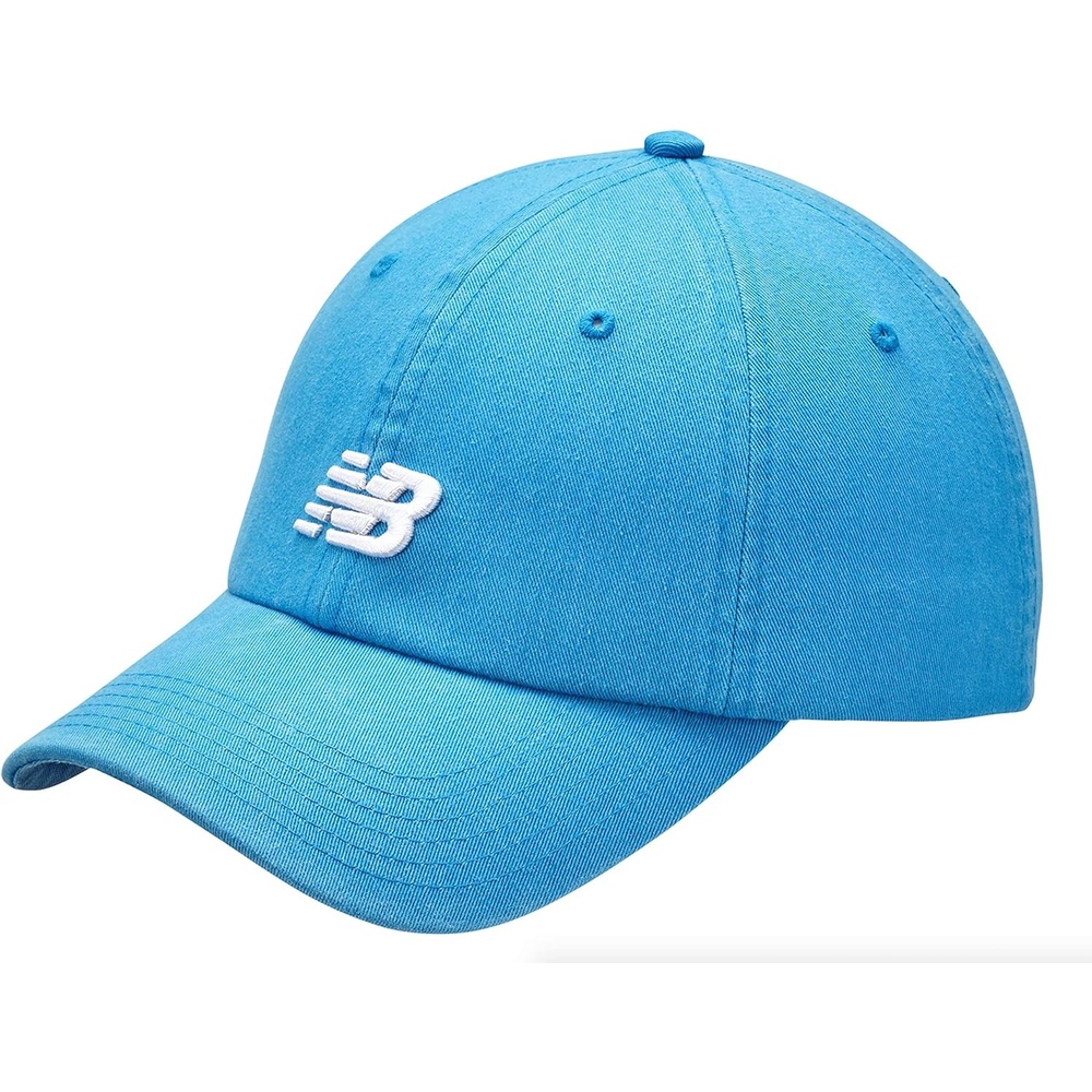 image:imageNew Balance Standard Mens and Womens Unisex 6Panel Curved Brim Adjustable Cotton TwillVision Blue