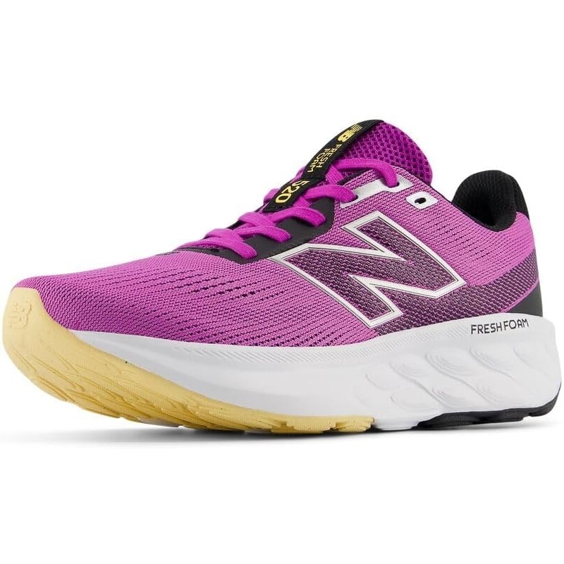 image:imageNew Balance Womens Fresh Foam 520 V9 Running Shoes  Road Running ShoesPassion FruitClementineBlack