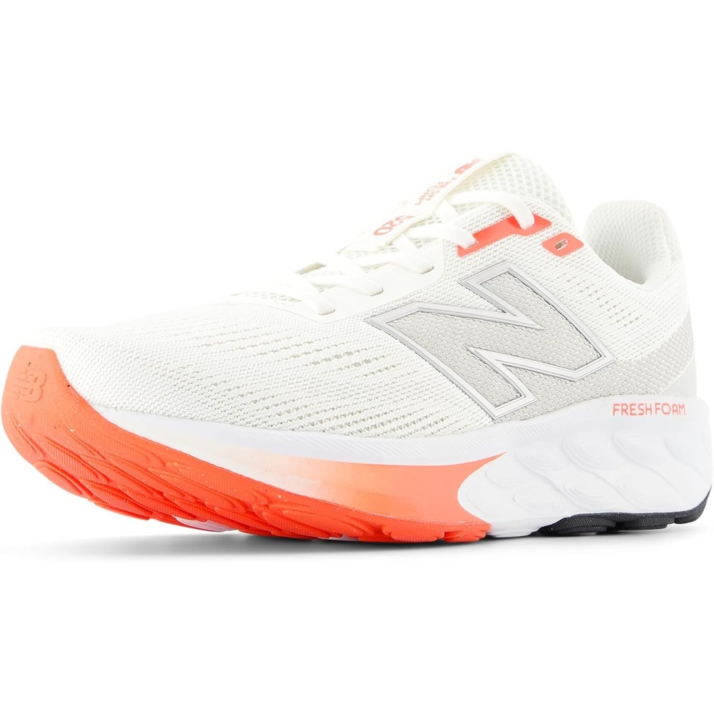 image:imageNew Balance Womens Fresh Foam 520 V9 Running Shoes Road Running ShoesSea SaltReflectionUrgent Red