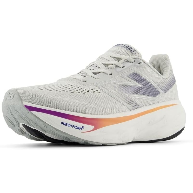 image:imageNew Balance Womens Fresh Foam X 1080 V14 ShoesGrey MatterSilver MetallicInkwell