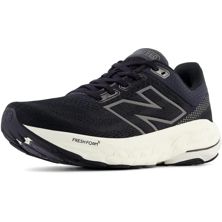 image:imageNew Balance Womens Fresh Foam X 860 V14 Road Running ShoesBlackPhantomAngora