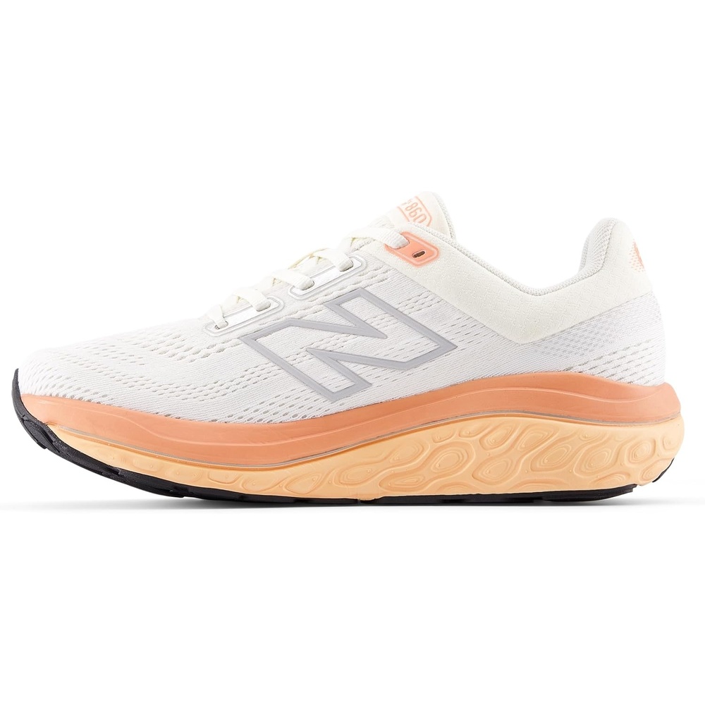 image:imageNew Balance Womens Fresh Foam X 860 V14 Road Running ShoesNb 103 WhiteAngoraPeach Nectar