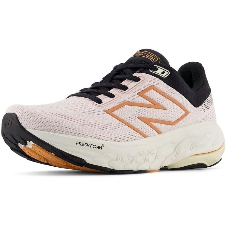 image:imageNew Balance Womens Fresh Foam X 860 V14 Road Running ShoesPink GraniteCopperCalcium