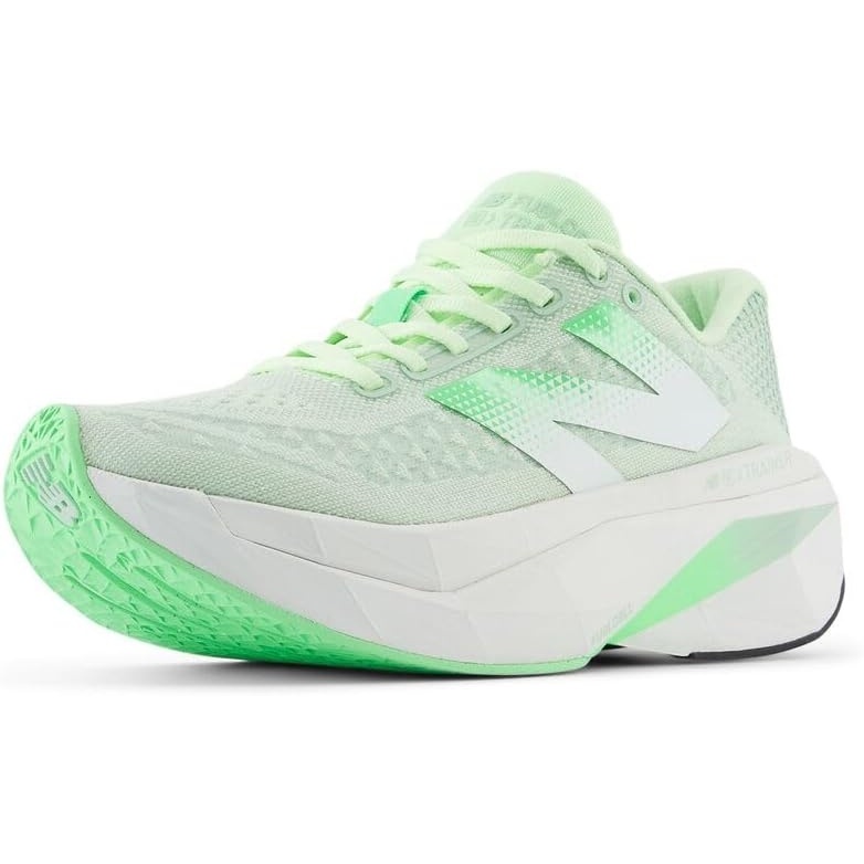 image:imageNew Balance Womens FuelCell Supercomp Trainer V3  Road Running ShoesMelon WaterClay AshWhite