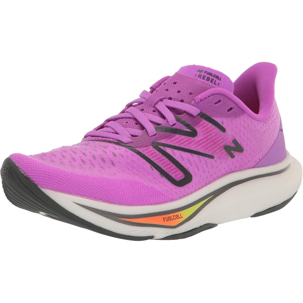 image:imageNew Balance Womens Fuelcell Rebel V3 ShoesCosmic RoseBlacktopNeon Dragonfly