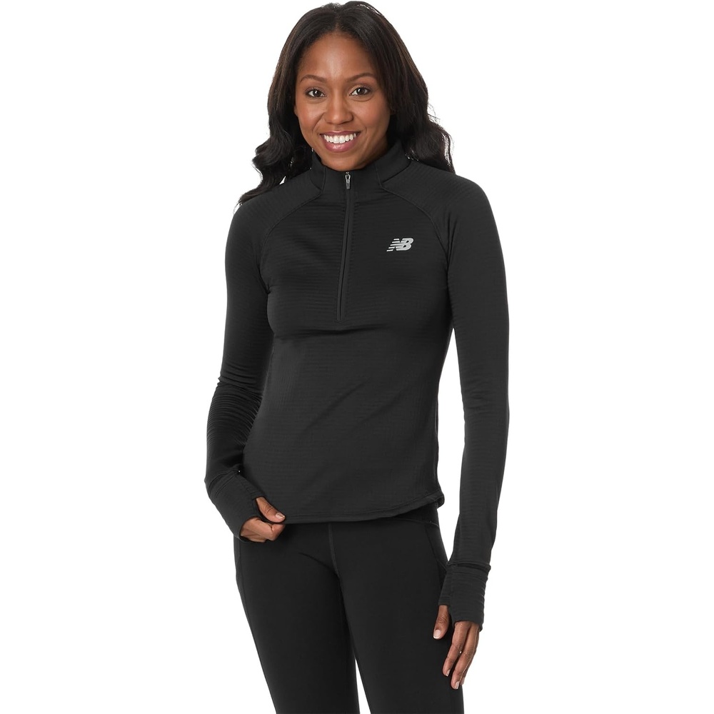image:imageNew Balance womens Athletics Heat Grid 12 ZipBlack