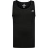 New Balance Men’s Cotton Performance Rib Tank Top (Pack of 4)(White/Light Heather Grey/Black/White)