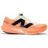 New Balance Men’s FuelCell Rebel V4 Running Shoes | Road Running Shoes(Hot Mango/Angora/Black)