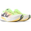 New Balance Men’s FuelCell Rebel V4 Running Shoes | Road Running Shoes(White/Bleached Lime Glo/Hot Mango)