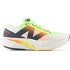 New Balance Men’s FuelCell Rebel V4 Running Shoes | Road Running Shoes(White/Bleached Lime Glo/Hot Mango)