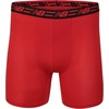 New Balance Men’s Mesh 5″ No-FLY Boxer Brief (4-Pack)(Black/Black/Magnet/Team Red)