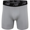 New Balance Men’s Mesh 5″ No-FLY Boxer Brief (4-Pack)(Black/Dynomite/Steel/Orca)