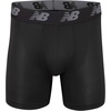 New Balance Men’s Mesh 5″ No-FLY Boxer Brief (4-Pack)(Black/Dynomite/Steel/Orca)