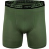 New Balance Men’s Mesh 5″ No-FLY Boxer Brief (4-Pack)(Black/Hi-lite/Black/Deep Olive Green)
