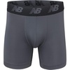 New Balance Men’s Mesh 5″ No-FLY Boxer Brief (4-Pack)(Black/Hi-lite/Team Royal/Lead)