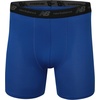 New Balance Men’s Mesh 5″ No-FLY Boxer Brief (4-Pack)(Black/Magnet/Black/Team Royal)