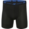 New Balance Men’s Mesh 5″ No-FLY Boxer Brief (4-Pack)(Black/Magnet/Black/Team Royal)