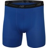 New Balance Men’s Mesh 5″ No-FLY Boxer Brief (4-Pack)(Black/Spark/Black/Team Royal)