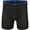 New Balance Men’s Mesh 5″ No-FLY Boxer Brief (4-Pack)(Black/Team Royal/Black/Magnet)