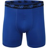 New Balance Men’s Mesh 5″ No-FLY Boxer Brief (4-Pack)(Black/Vision Blue/Marnet/Team Royal)