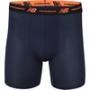 New Balance Men’s Mesh 5″ No-FLY Boxer Brief (4-Pack)(Team Navy/Light Navy Print/Team Orange/Black)