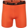 New Balance Men’s Mesh 5″ No-FLY Boxer Brief (4-Pack)(Team Navy/Light Navy Print/Team Orange/Black)