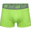 New Balance Men’s No Fly Trunks Underwear, Jacquard Waistband, Breathable Lightweight, Moisture Wicking (3 Pack)(Hi-lite/Steel/Pigment)