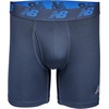 New Balance Men’s Performance Boxer Briefs with Fly, Breathable Stretch Underwear, Moisture Wicking, Soft Waistband (3 Pack)(Black/Pigment/Steel Woodgrain)
