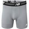 New Balance Men’s Performance Boxer Briefs with Fly, Breathable Stretch Underwear, Moisture Wicking, Soft Waistband (3 Pack)(Black/Steel/Ghost Camo)