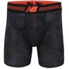 New Balance Men’s Performance Boxer Briefs with Fly, Breathable Stretch Underwear, Moisture Wicking, Soft Waistband (3 Pack)(Dragonfly/Steel/Ghost Camo Print)