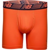 New Balance Men’s Performance Boxer Briefs with Fly, Breathable Stretch Underwear, Moisture Wicking, Soft Waistband (3 Pack)(Pigment/Dynamite/Steel)