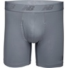 New Balance Men’s Performance Boxer Briefs with Fly, Breathable Stretch Underwear, Moisture Wicking, Soft Waistband (3 Pack)(Pigment/Dynamite/Steel)