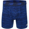 New Balance Men’s Performance Boxer Briefs with Fly, Breathable Stretch Underwear, Moisture Wicking, Soft Waistband (3 Pack)(Pigment/Pigment Woodgrain/Black)