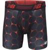 New Balance Men’s Performance Boxer Briefs with Fly, Breathable Stretch Underwear, Moisture Wicking, Soft Waistband (3 Pack)(Team Red/Black/Team Red Viper)