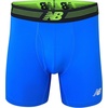 New Balance Men’s Performance Boxer Briefs with Fly, Breathable Stretch Underwear, Moisture Wicking, Soft Waistband (3 Pack)(Team Royal/Lead/Bolt)